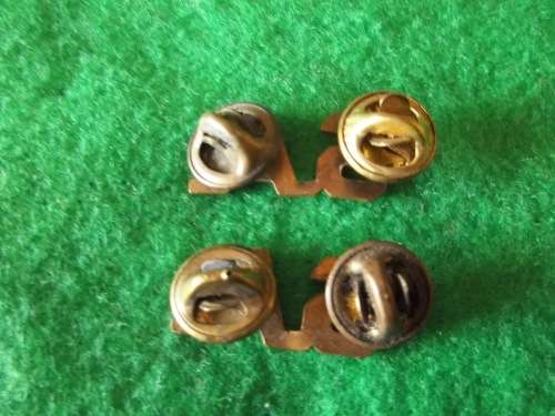 SADF - S.A. COLLAR TITLES PAIR - PINS INTACT