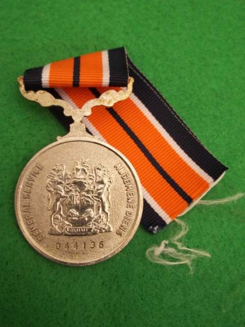 SADF - GENERAL SERVICE MEDAL -  (FULL SIZE) NUMBERED