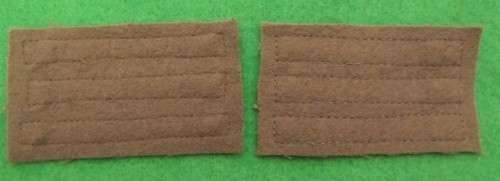 SADF - SWATF SGT RANK PAIR - UNUSED