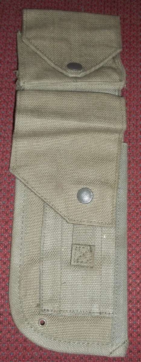 SADF - PATTERN 73 PISTOL HOLSTER WITH EXTRA AMMO POUCH - NEW OLD STOCK