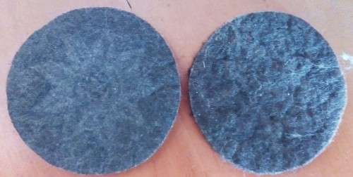 SADF - 9POINT STARS (SEW ON) FOR SSGT RANK SLEEVES - LAST NUTRIA DRESS