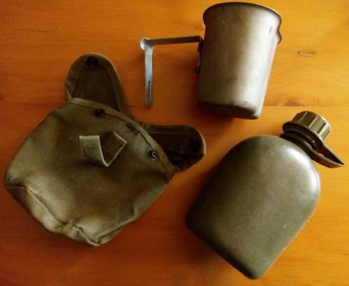 SADF - PATTERN 73 WATER BOTTLE - COMPLETE (SEE DESCRIPTION)