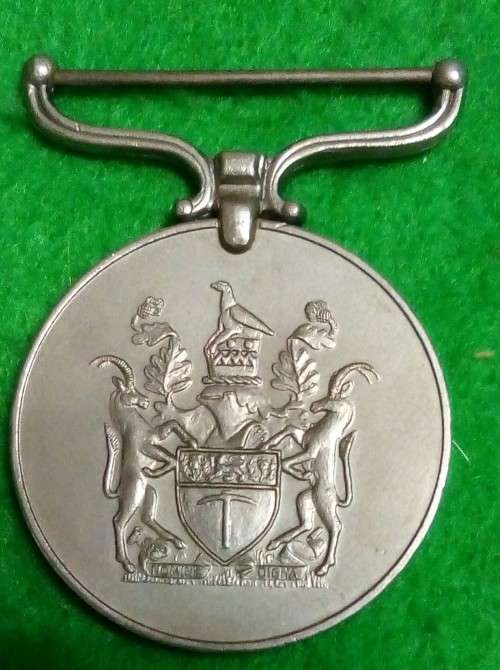 RHODESIA GENERAL SERVICE MEDAL - 118430 SMN L.V. WRIGHT