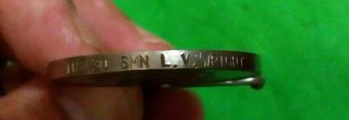 RHODESIA GENERAL SERVICE MEDAL - 118430 SMN L.V. WRIGHT