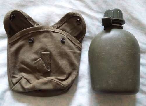 SADF - PATT 73 WATER BOTTLE AND POUCH - WITHOUT FIREBUCKET