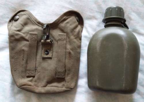 SADF - PATT 73 WATER BOTTLE AND POUCH - WITHOUT FIREBUCKET