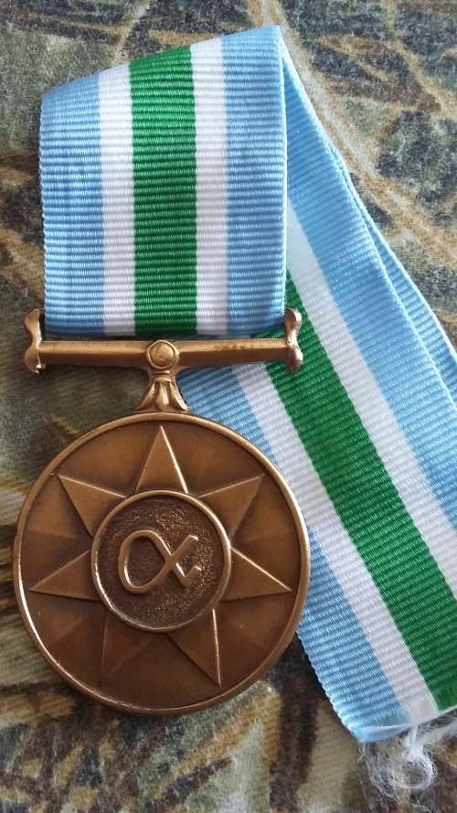 SADF - FULL SIZE UNITAS MEDAL - NUMBERED