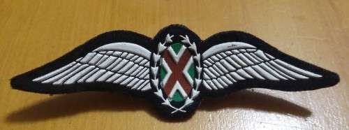SAAF - RUBBERISED - COMMANDO PILOT WING - PINS INTACT