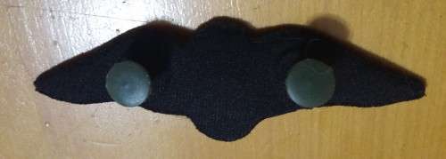 SAAF - RUBBERISED - COMMANDO PILOT WING - PINS INTACT