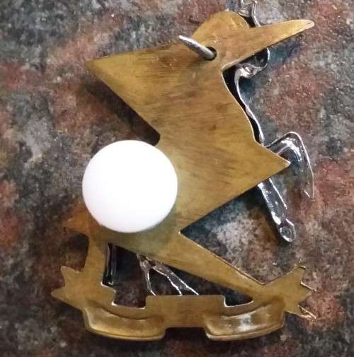 SADF -  TSC COLLAR BADGE - PINS INTACT