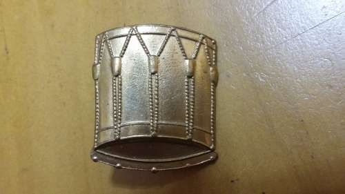 SADF - GILDING DRUMMER BADGE - PINS INTACT