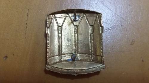 SADF - GILDING DRUMMER BADGE - PINS INTACT