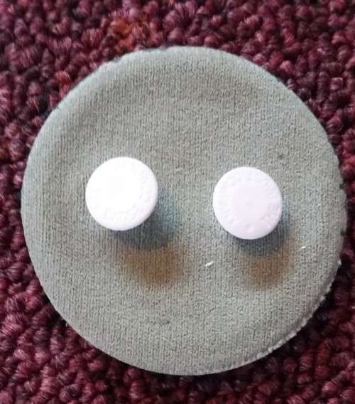 SANDF - RUBBERISED EOD QUALIFICATION BADGE - PINS INTACT