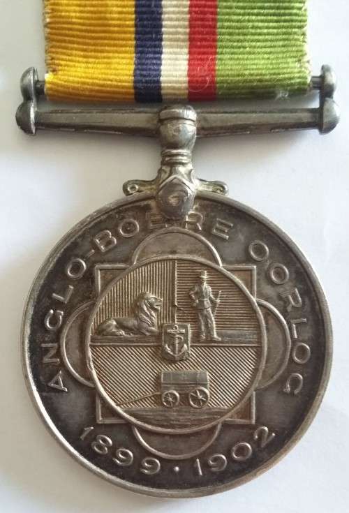 ANGO BOER WAR MEDAL ( ABO ) - BURG. F.G.A. WOLMARANS - UNRESEARCHED