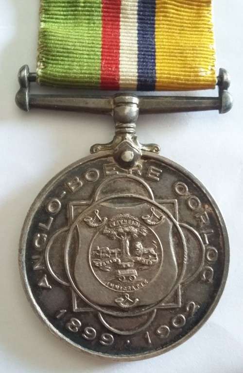 ANGO BOER WAR MEDAL ( ABO ) - BURG. F.G.A. WOLMARANS - UNRESEARCHED