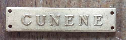 SADF - CUNENE MEDAL BAR (FULL SIZE) FOR PRO PATRIA MEDAL