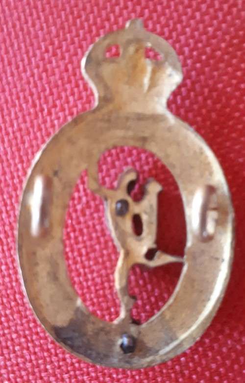 SADF - SIGNAL CORPS bi/m COLLAR BADGE