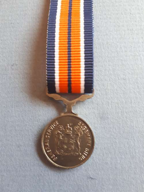 MINIATURE GENERAL SERVICE MEDAL