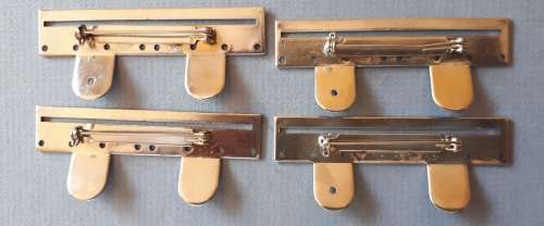 SADF LOT OF 2 MEDAL MOUNTING BARS (FULL SIZE)