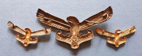 SAAF CAP AND SOLLAR BADGES SET
