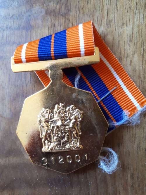 SADF - FULL SIZE PRO PATRIA MEDAL (NUMBERED) (NUMBER MAY DIFFER FROM PICTURE)