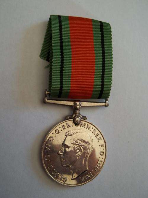 WW2 Defence medal unnamed british issue