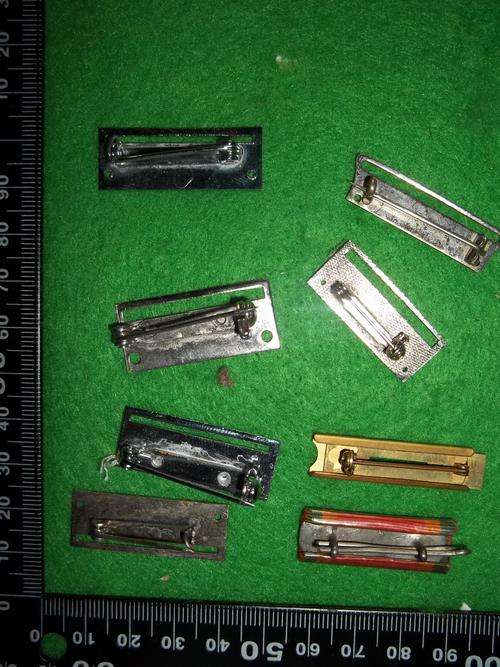 LOT OF MEDAL MOUNTING PINS (USED)