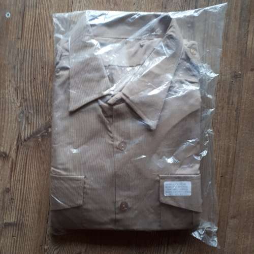 SADF LONG SLEEVE STEPOUT SHIRT SIZE 47 /93 (68 CM ARMPIT TO ARMPIT) --- AS NEW CONDITION