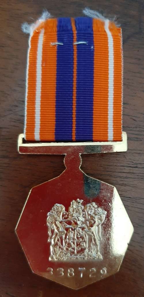 SADF - FULL SIZE PRO PATRIA MEDAL (NUMBERED) (NUMBER MAY DIFFER FROM PICTURE)