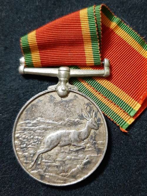 AFRICA SERVICE MEDAL - 228141 W.C. WILLEMSE