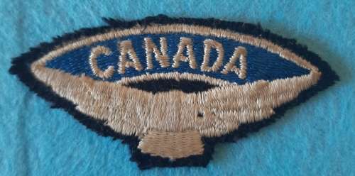 ROYAL CANADIAN AIR FORCE VINTAGE ARM BADGE