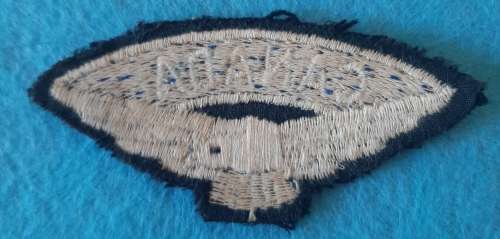 ROYAL CANADIAN AIR FORCE VINTAGE ARM BADGE