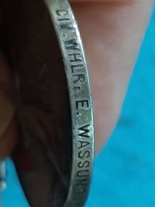 QUEEN`S SOUTH AFRICA MEDAL (QSA) 1 BAR (OFS) TO 88 CIVILLIAN WHEELER E. WASSUNG A.S.C