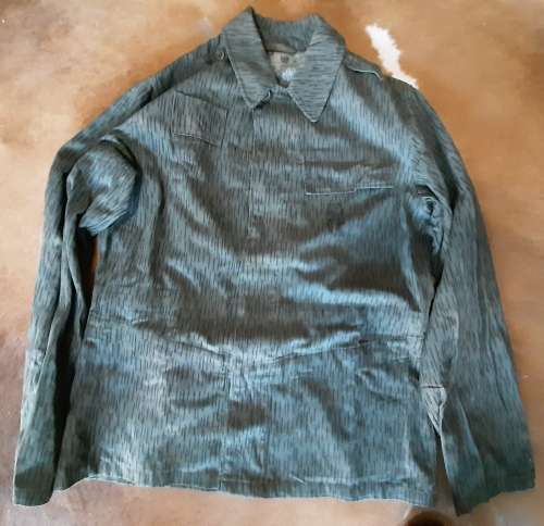 CZECHOSLOVAKIA RAIN PATTERN FIELD JACKET SIZE L (AS NEW)- ARMPIT TO ARMPIT 60CM