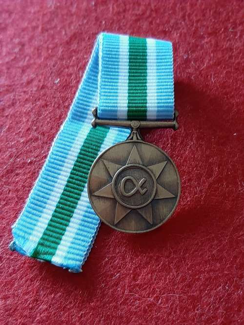 SADF - MINIATURE UNITAS MEDAL