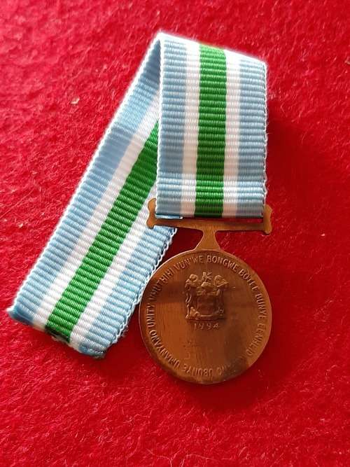 SADF - MINIATURE UNITAS MEDAL
