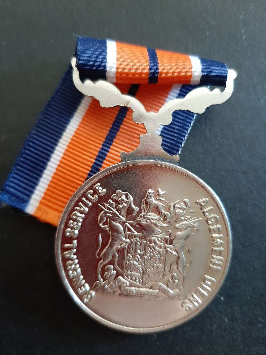 SADF - FULL SIZE GENERAL SERVICE MEDAL (NUMBERED)
