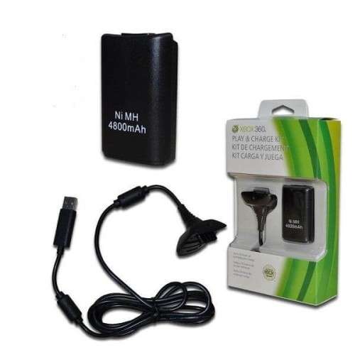 XBOX 360 Wireless Controller Battery Pack with USB Cable