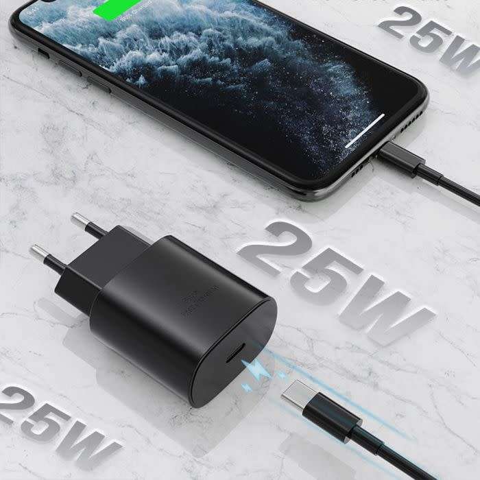 25W USB-C Super Fast Charger for Samsung