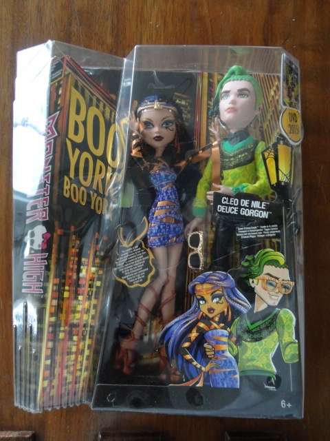 Monster High Boo York Boo York Cleo De Nile and Deuce Gorgon