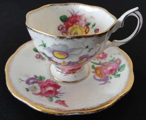 Royal Albert Lady Angela Coffee Cup And Saucer