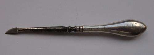 Hallmarked Silver Nail Pairer Manicure Tool Birmingham 1915