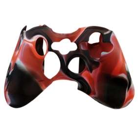 Silicon Skin *Camo Black Red* for XBOX 360 Controller- FREE DELIVERY (BRAND NEW)