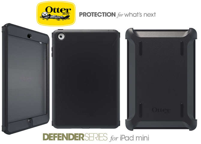 iPad Mini: Otterbox Defender Case * Black* ( BRAND NEW) IN STOCK!