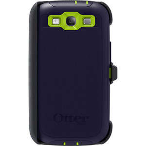 Samsung Galaxy S3 :OtterBox Defender Series Case *BLACK & GREEN* ( BRAND NEW) IN STOCK!