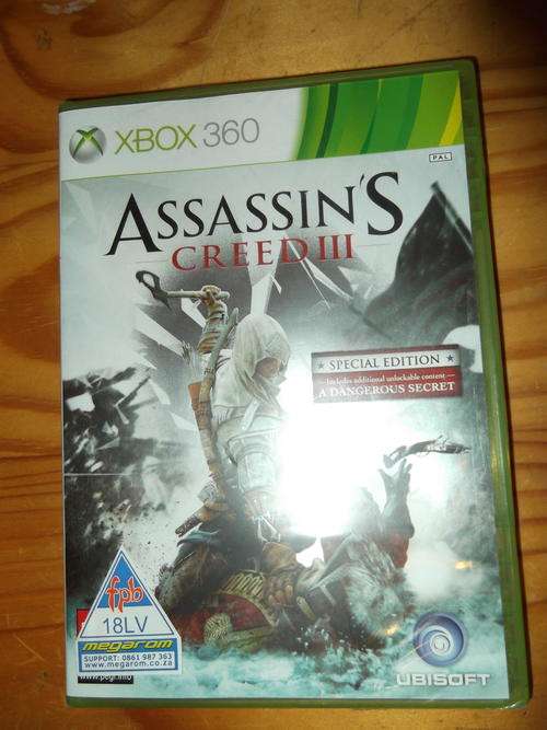 XBOX 360 Assassin's Creed 3 * Special Edition* IN STOCK!