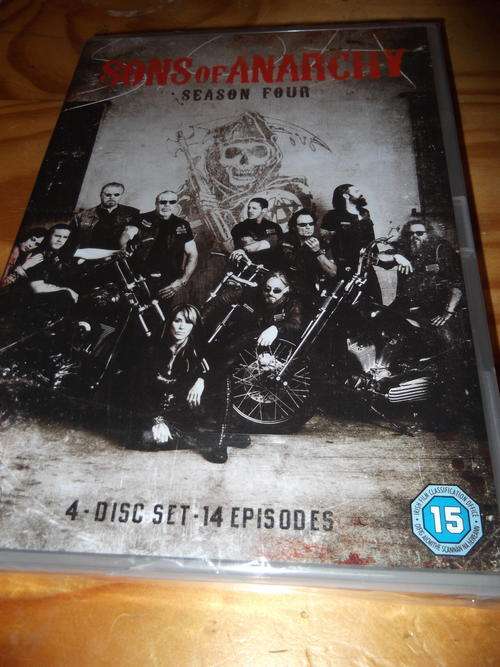 Sons of Anarchy Season 4 (DVD) (BRAND NEW) In Stock!