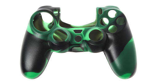 PS4 Silicone Cover for the Controller *DARK GREEN & BLACK CAMO* - (BRAND NEW) IN STOCK!