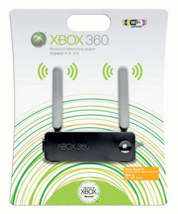 Xbox 360 Wireless 'N' Network Adaptor (BRAND NEW) DUAL ANTENNAS! IN STOCK!