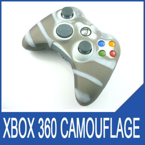 Silicon Skin *GREY CAMOUFLAGE * for XBOX360 Controller- FREE DELIVERY (BRAND NEW)